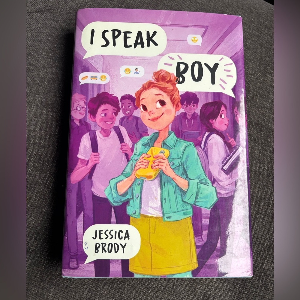 3/$20 I Speak Boy hardcover Book by Jessica Brody